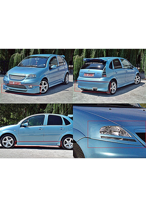 Citroen C3 Body Kit Set Fiyatları ve Özellikleri