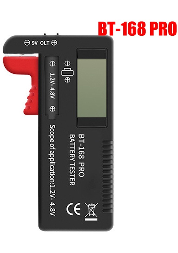 Bt-168d Pro Tester-bt-168 Pil Kapasitesi Test Cihazı Bt168d Gerilim ...