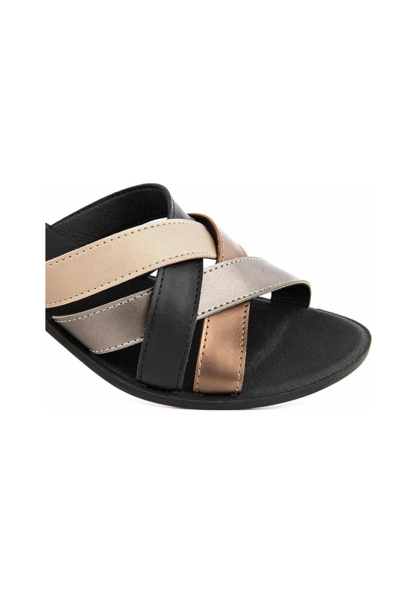 Resim Muya Orthopedix Anagram Anatomik Kadın Topuklu Terlik 33000 Bronz 