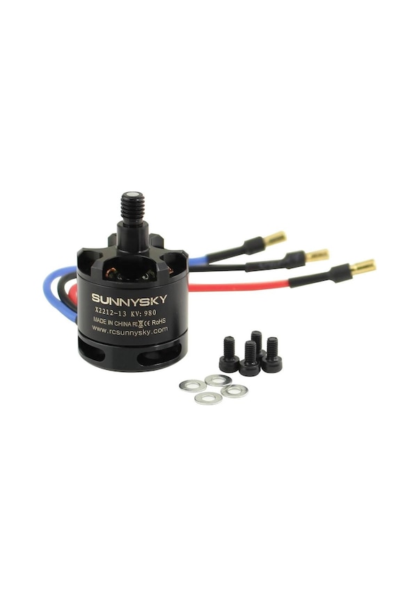 Resim SunnySky X2212-13 980KV CCW Fırçasız Drone Motoru 