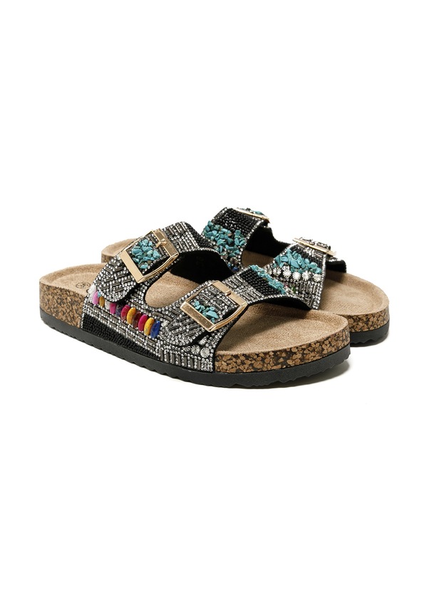 Resim Terlik Kadın 25y102-2 Sy Guja Siyah Siyah 