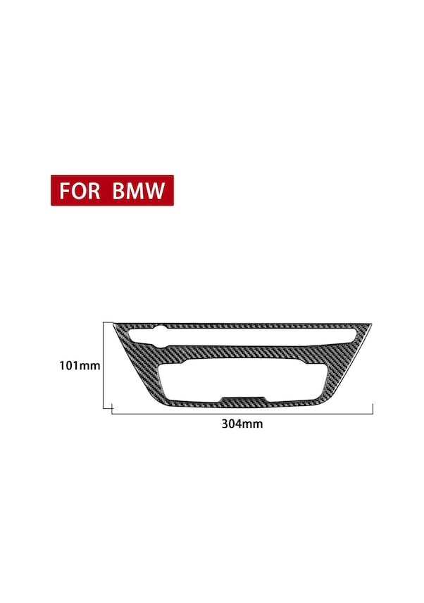 Resim Klima Anahtarı Paneli Bmw F52 1 Serisi Sedan 2017-2019 İçin Dekoratif Etiket, Sol Sürücü 1 Adet 