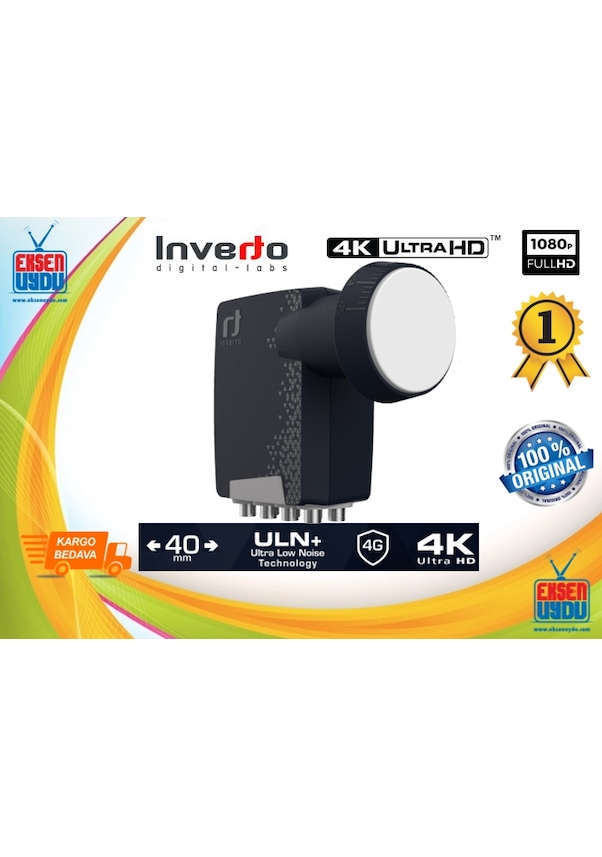 Inverto Premium Octo Sekizli Sekiz Çıkışlı Lnb Full Hd 4K Uyumlu