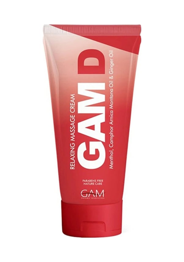 Resim Gam D Kas ve Eklem Ağrıları İçin Masaj Kremi 75 ML 
