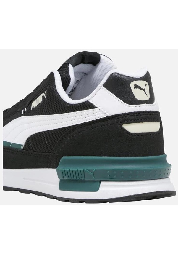 Resim Puma 380738 42 Graviton Siyah-beyaz-yeşil Spor Ayakkabı-siyah Siyah 