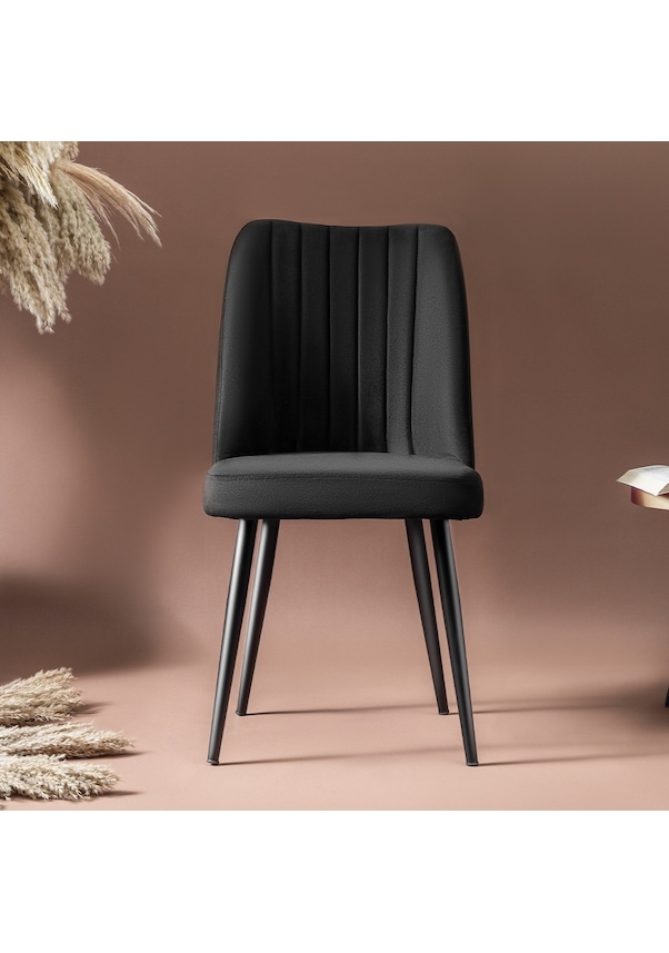 Resim Mymassa Mymassa - Vega Sandalye - Metal Ayak (542046601) 