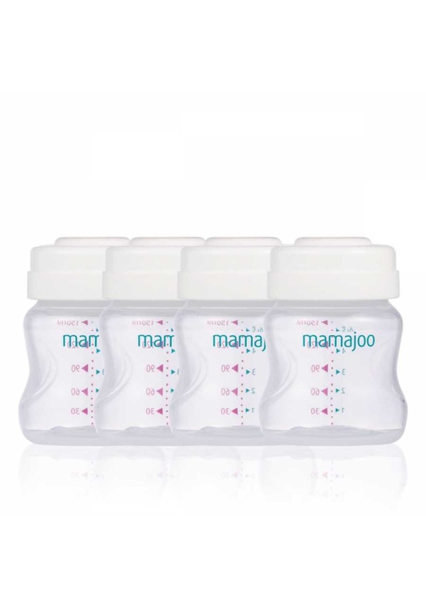 Mamajoo PP Anne Sütü Saklama Seti 4 x 150 ML