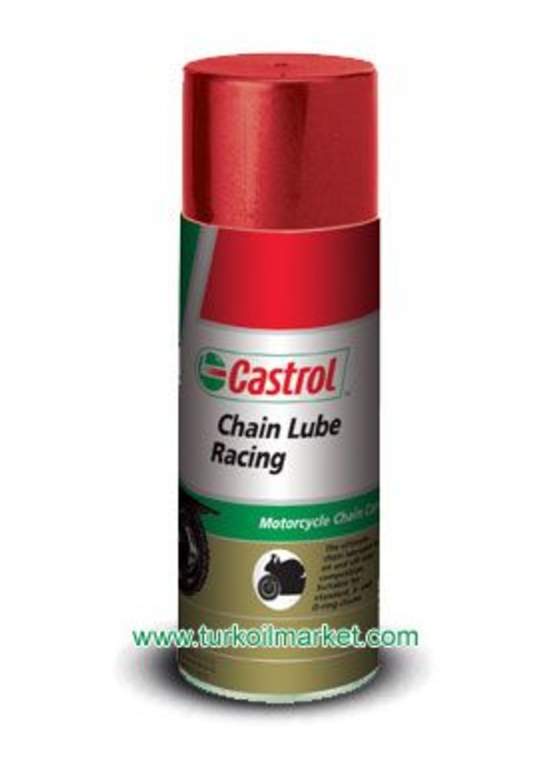 Castrol Chain Lube Racing Motosiklet Zincir Yağlama Spreyi 400 ML