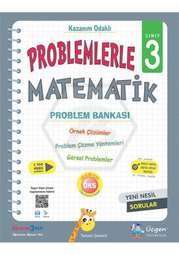 Üçgen Yayınları 3.Sınıf Problemlerle Matematik Fiyatları ve Özellikleri