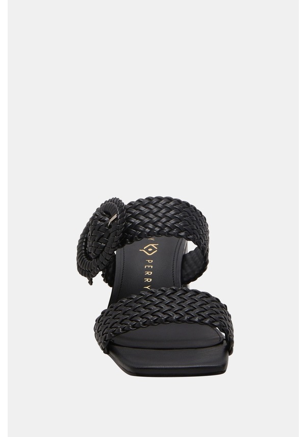 Resim Katy Perry The Gemm Woven Kadın Siyah Topuklu Terlik Siyah 