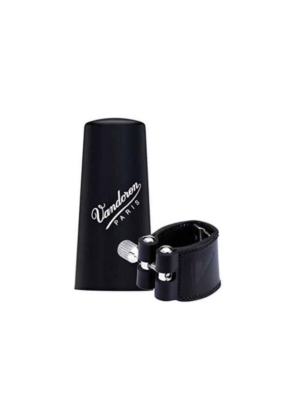 Vandoren Leather Ligature For Bb Plastik Kapaklı