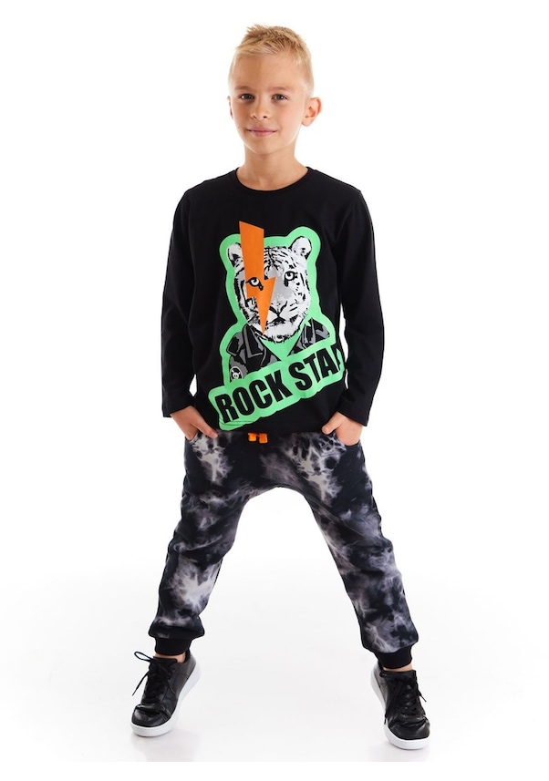Mushi Rock Tiger Erkek Çocuk Pantolon Takım