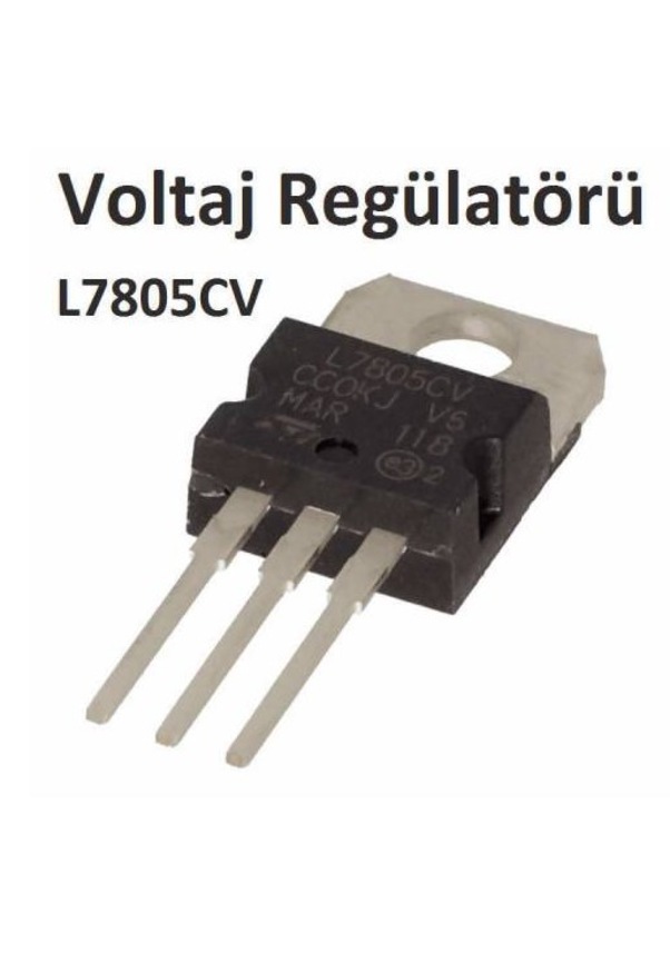 5V Voltaj Regülatörü 7805 L7805Cv To-220 Şarj Devresi Uyumlu Fiyatları ...