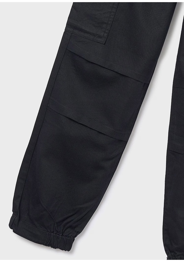 Resim Mayoral Unisex Çocuk Paraşüt Pantolon 7575 Siyah 