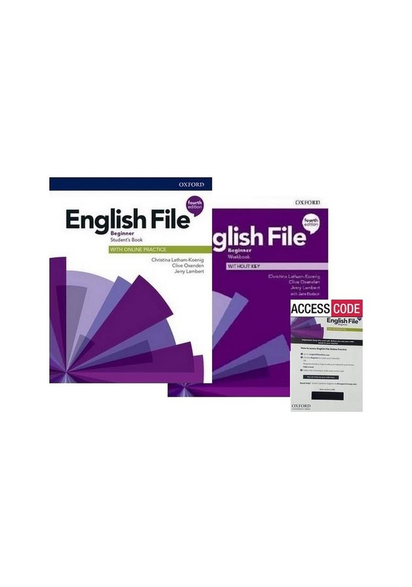 English File Beginner 4Th. Student'S Book+Workbook+Access Code ...