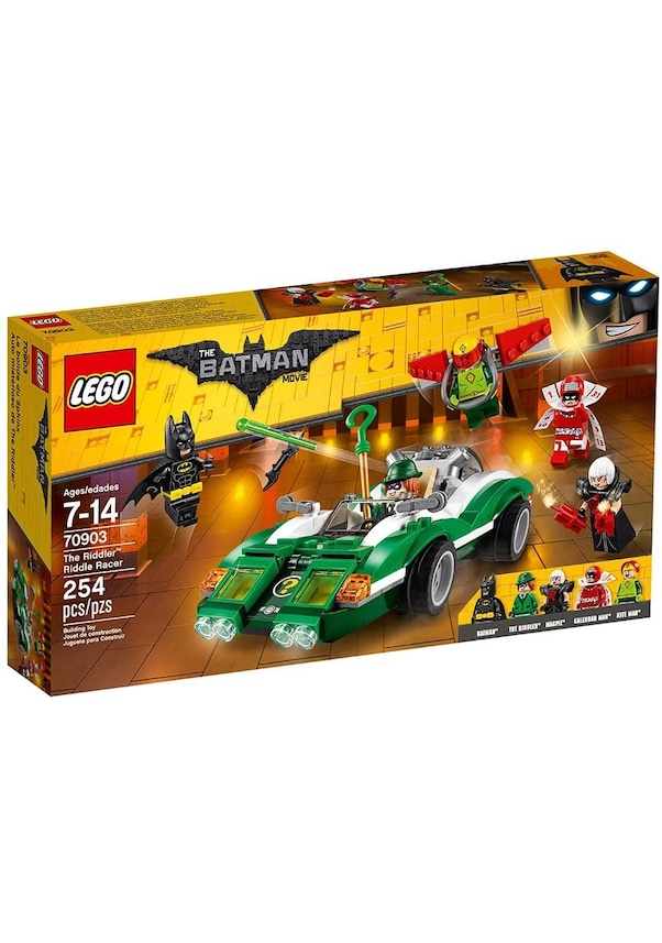Lego DC Süper Kahramanlar Batman Filmi Riddler Riddle Racer 70903 Yapı Seti Lego DC Süper Kahramanlar Batman Filmi Riddler Riddle Racer 70903 Yapı Seti