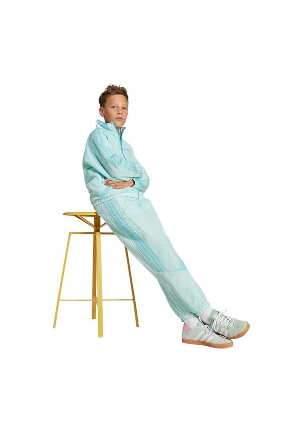 Resim Adidas Unisex Çocuk Turkuaz Eşofman Altı Woven Trackpant Jc7887 Turkuaz 