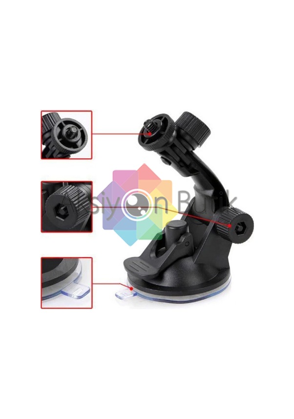 Resim Eken - Vakumlu Vantuz Ve B.adaptörü Çok Renkli 