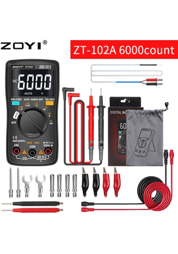 16'sı 1 Arada Zt-102a-zoyı Dijital Multimetre Zt-98/100/101/102/102a ...