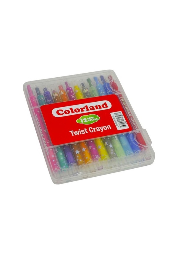 Colorland 12 Renk Twist Crayon Pvc Kutu Color-Cry01 Fiyatları ve ...