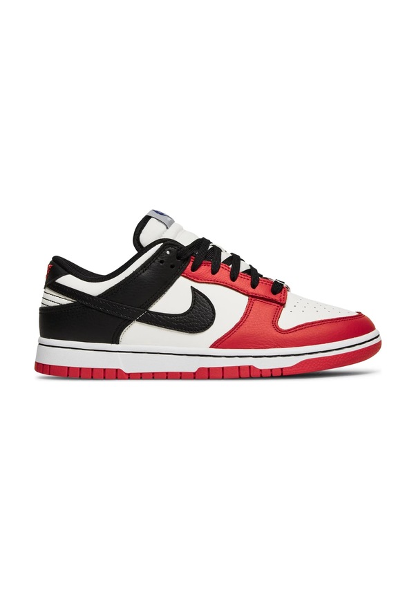 Resim Nike Dunk Low Emb Nba 75th Anniversary Chicago-erkek Sneaker-dd3363-100 Siyah 
