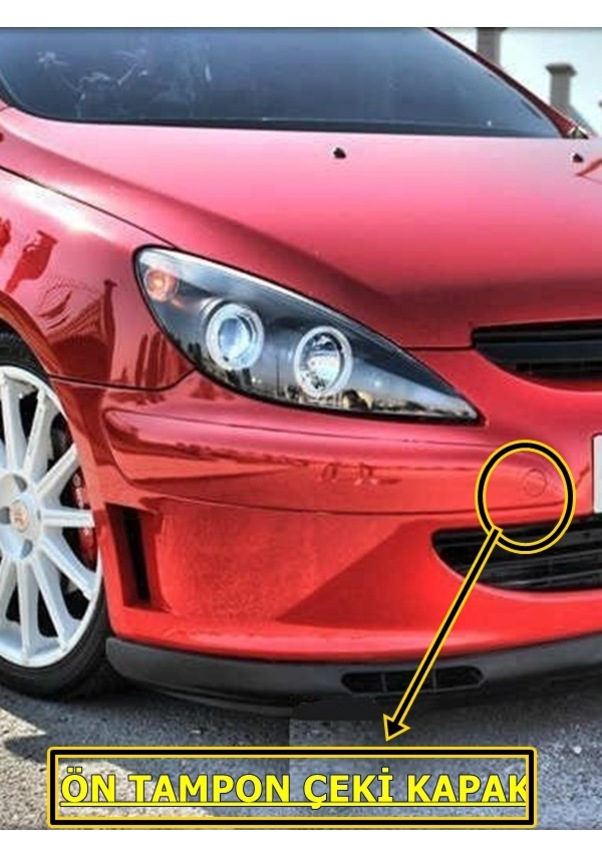 Resim 7414W9 ÖN TAMPON ÇEKİ KAPAK 307 