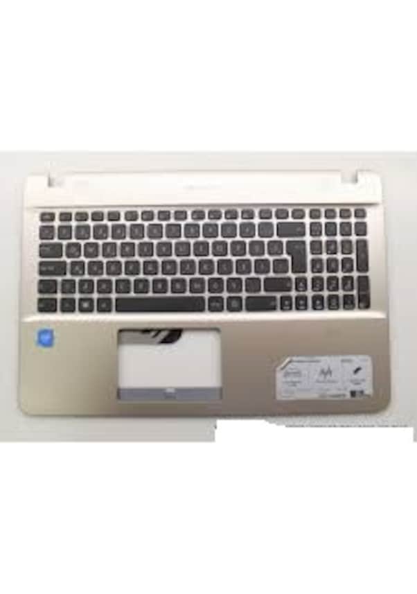 Asus Uyumlu X541 X541S X541U X541N R541U Üst Kasa Klavye Kahve Rengi ...
