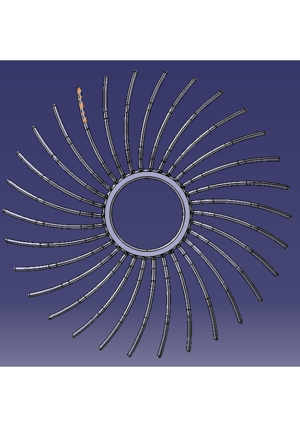 Resim Opencart Abajur Türbini E27, Abajur Sadece Plastik Aparattır 