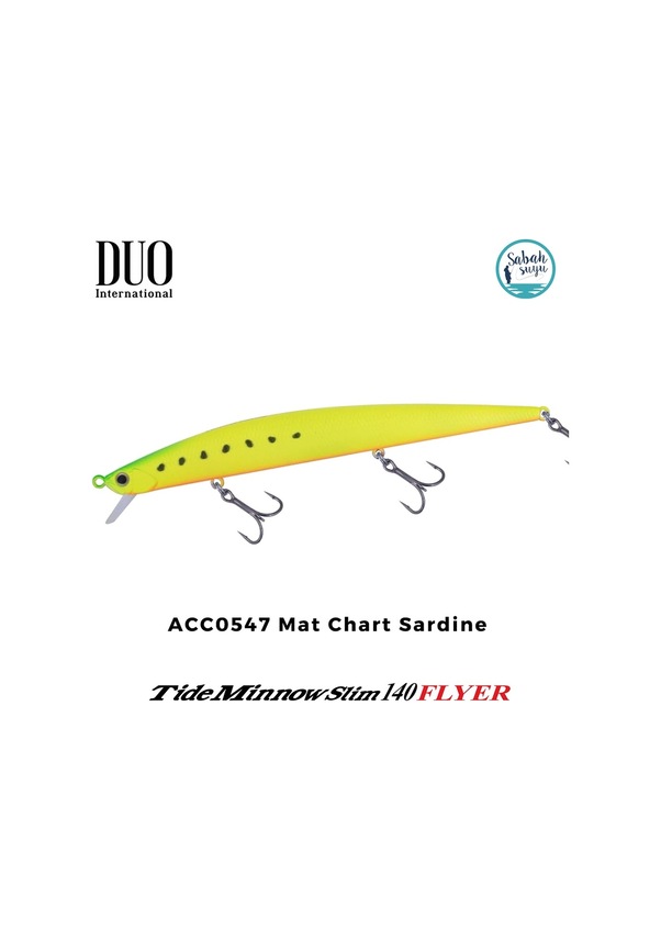 Duo Tide Minnow Slim 140 Köder - Sardinen Design - 14cm - Schwimmend - Für Angler