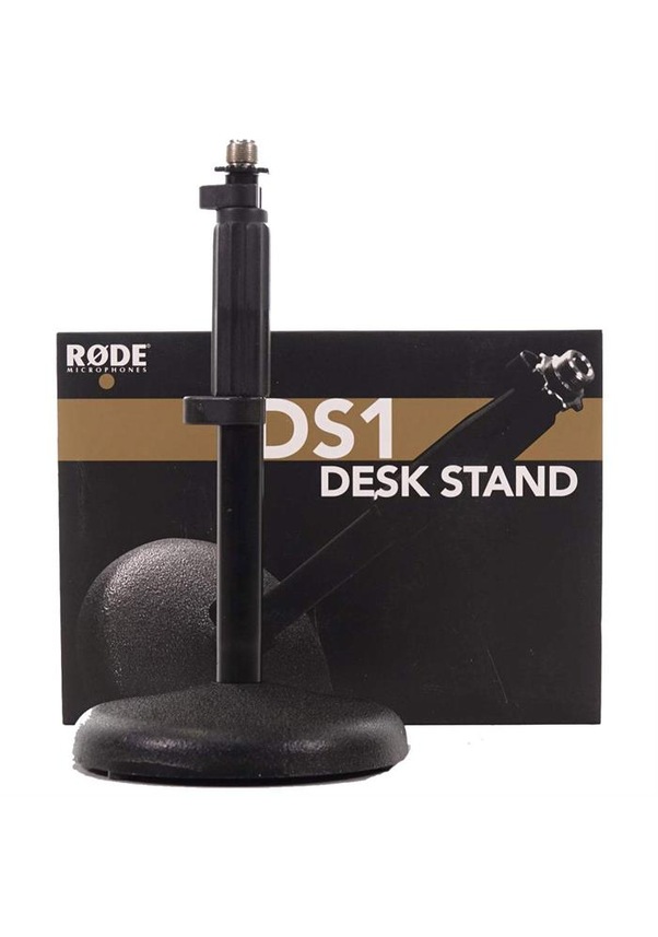 Supporto Microfono Da Tavolo Rode DS1 + Cavo XLR Keepdrum | Base In Metallo Da 15cm | Regolabile 28-40cm - Foto 8