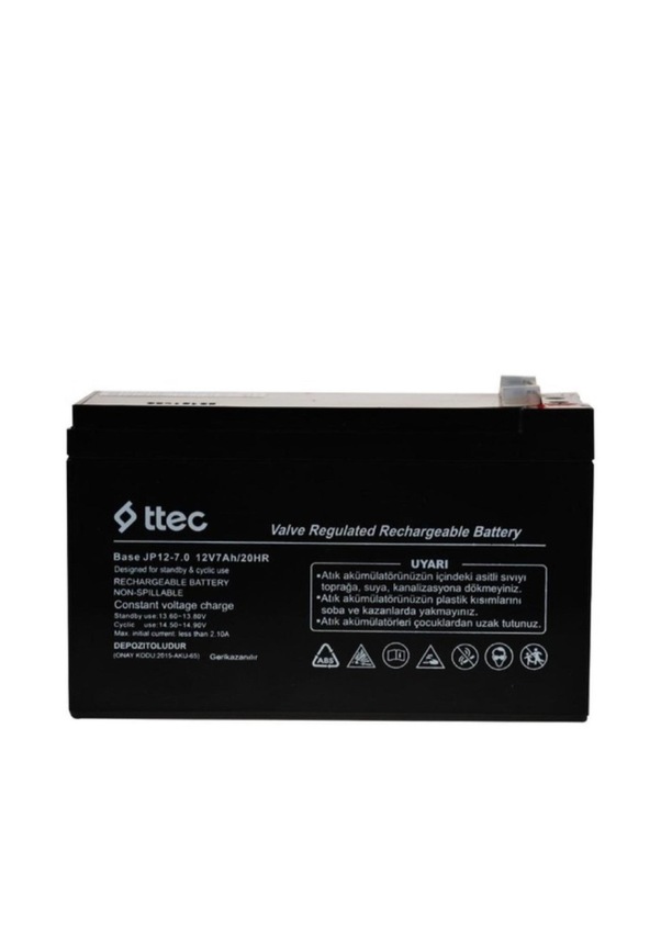 Ttec 12 V 7A Akü - 12V 7Ah Base Kuru Akü Nisan 2022 Üretim Ttec 12 V 7A Akü - 12V 7Ah Base Kuru Akü Nisan 2022 Üretim