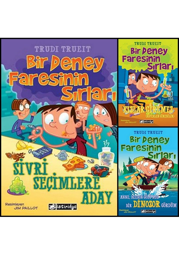 Bir Deney Faresinin Sırları 3 Kitap - Trudi Trueit Fiyatları Ve Özellikleri