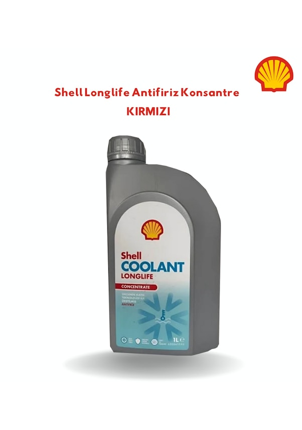 Shell Longlife Antifreeze Kırmızı 1 L Fiyatları ve Özellikleri