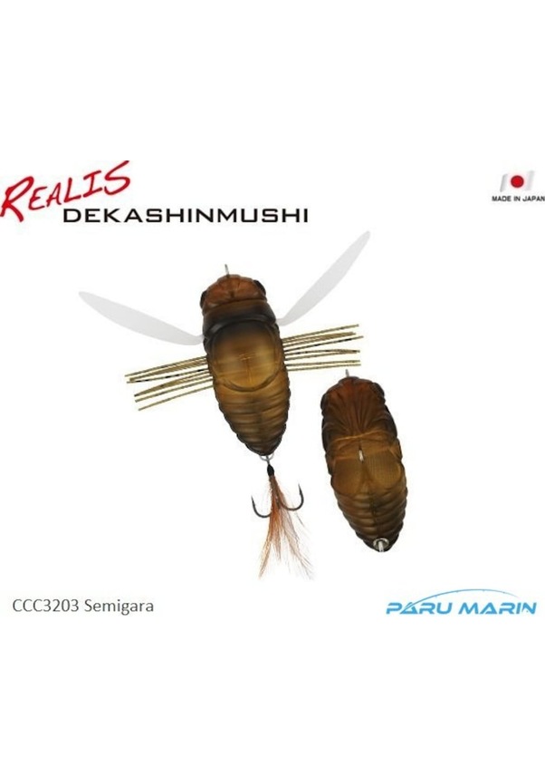 Realis Shin Mushi DUO leurre imitation insecte pour chevesne et bass