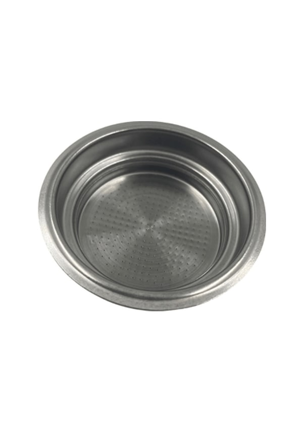 Resim Arçelik Tem-9690 Uyumlu 51 Mm Çiftli Espresso Filtre Sepeti - Yedek Çelik Süzgeç Siyah - Gri 