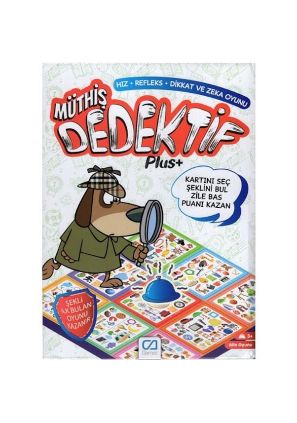 Ca Games Müthiş Dedektif Eğitici ve Öğretici Kutu Oyunu Fiyatları ve