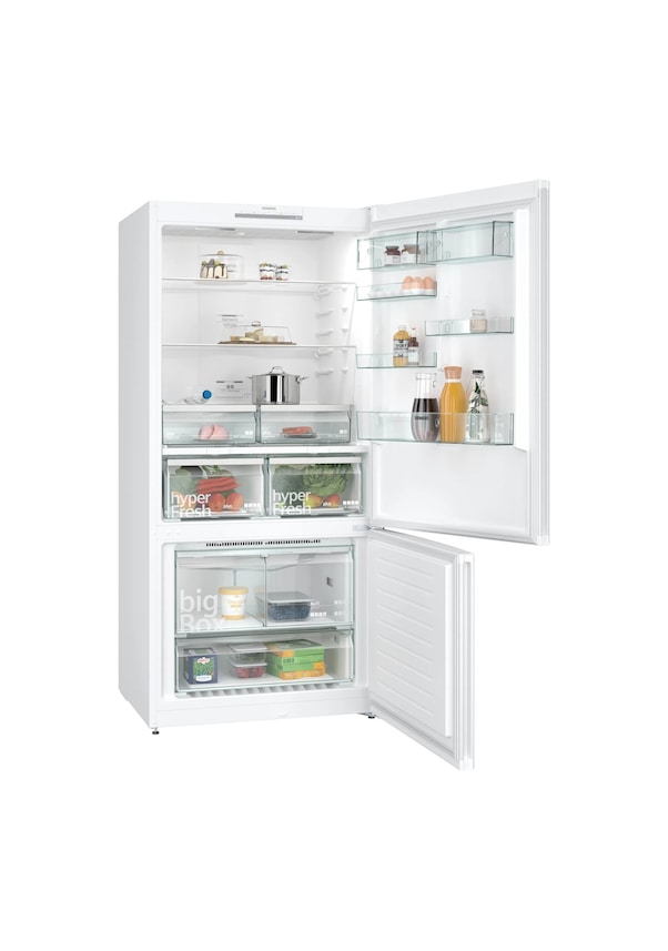 Resim Siemens KG86NVWE0N 631 LT No-Frost Kombi Tipi Buzdolabı 