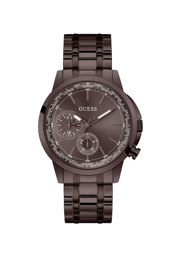 Resim GUESS GUGW0490G5 44 mm Kahverengi Erkek Kol Saati 