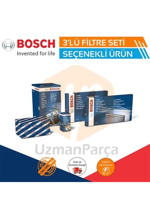 Hyundai I30 1.6 Benzinli Bosch Filtre Bakım Seti 2008-2011-Hava+Yağ ...