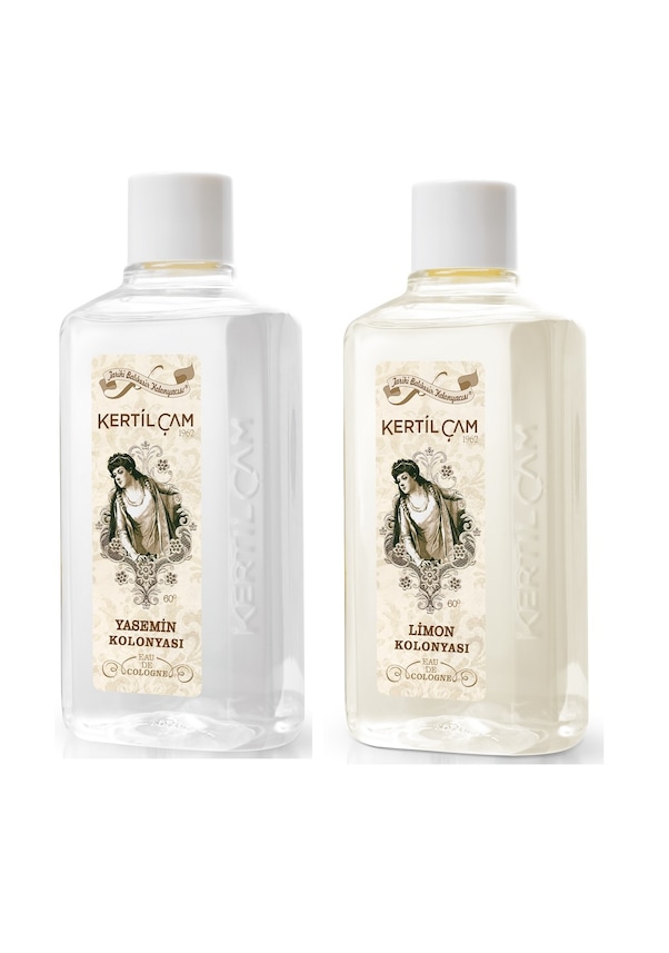Kertil Çam 60 Derece Yasemin Kolonyası Pet Şişe 380 ML + 60 Derece Limon Kolonyası Pet Şişe 380 ML Kertil Çam 60 Derece Yasemin Kolonyası Pet Şişe 380 ML + 60 Derece Limon Kolonyası Pet Şişe 380 ML