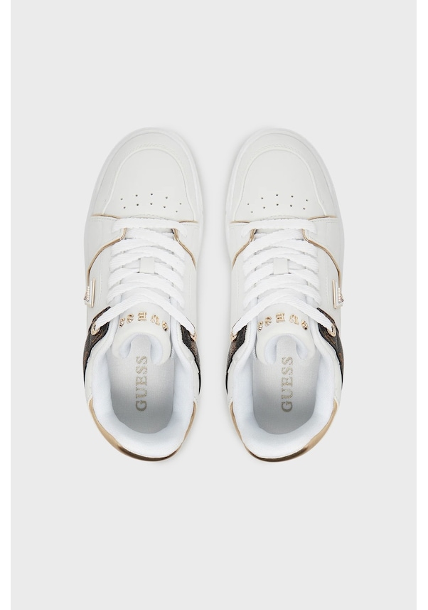 Resim Guess Bayan Ayakkabı Fltdel Fal12 Whıte Beyaz Beyaz 