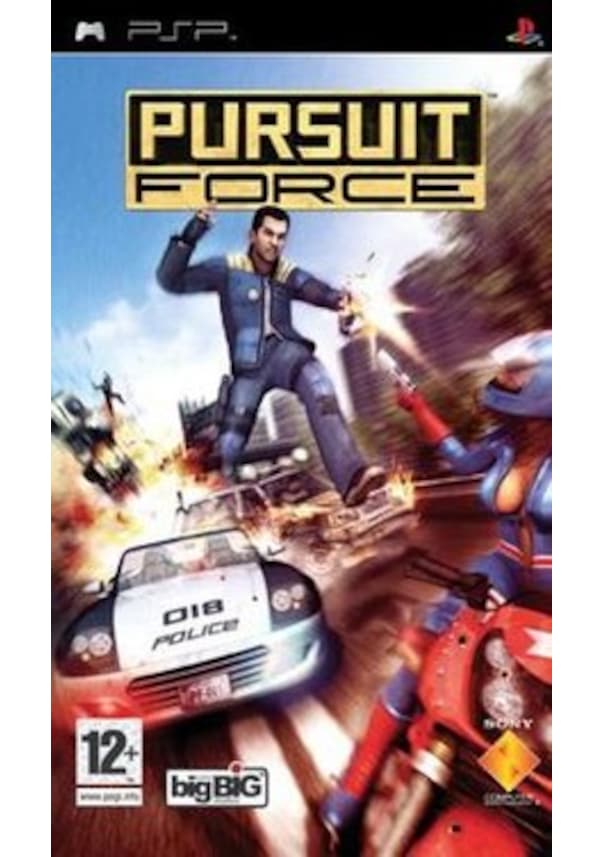 Sony Psp Pursuit Force Kitapçıklı Teşhir Ürün