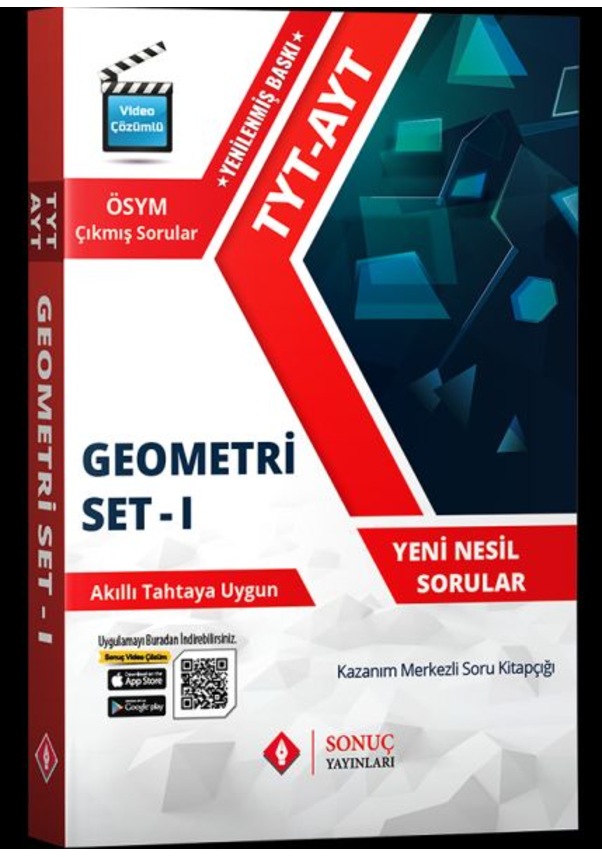 Sonuç 2022 Tyt-Ayt Geometri Modül Set I- 1. Ve 2.Oturum N11.25208 ...