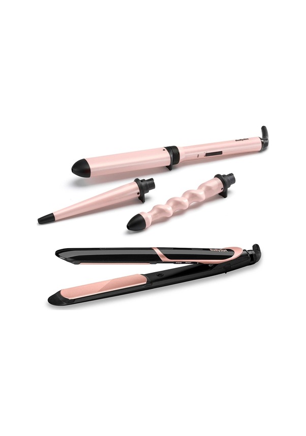 Resim Babyliss MS750E Bukle & Dalga Şekillendirici + BaByliss ST391E Salon Straight 235 Saç Düzleştirici 