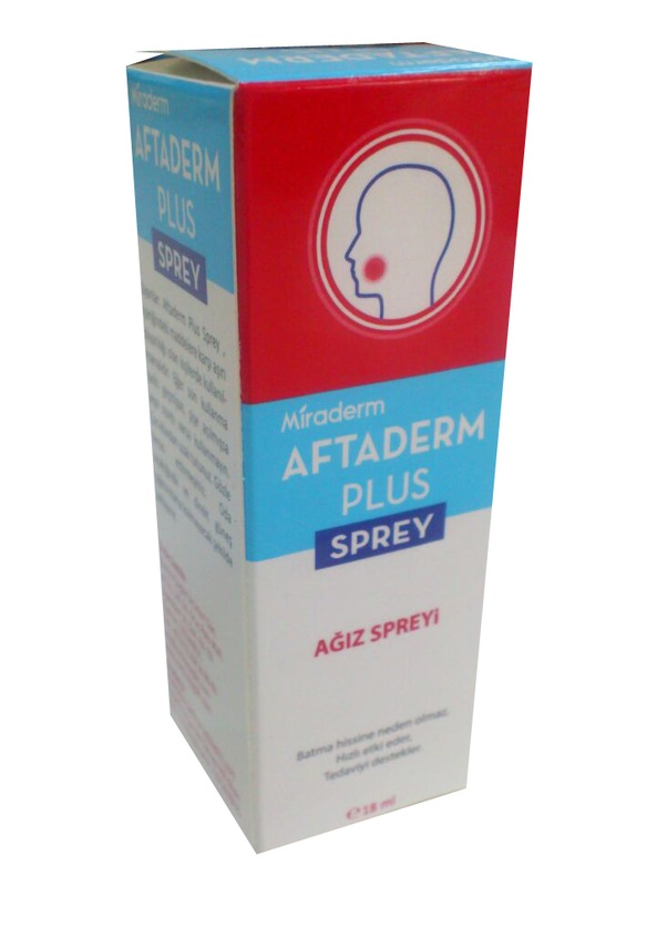Miraderm Aftaderm Plus Sprey 18 ML Fiyatları ve Özellikleri