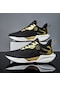 Flyknit Erkek Ayakkabısı Yaz Nefes Spor Ayakkabı Rahat Yumuşak Alt Koşu Ayakkabıları Siyah