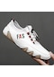 Beyaz Yeni Erkek Ayakkabıları Nefes Alabilen Yumuşak Loafer'lar Ayakkabı Rahat Sürüş Ayakkabısı