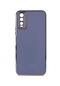 Mutcase - Vivo Uyumlu Y20s - Kılıf Parlak Renkli Bark Silikon Kapak - Mavi Açık