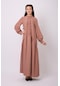 Violevin Er-cool Kadın Krep Elbise 8052-20-camel
