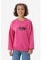 Fulla Moda Eneratıon Baskılı Kız Çocuk Sweatshirt Fuşya 24MCCK1303197468Fuşya